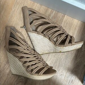 Cream Wedge Shoes for Stylish Comfort